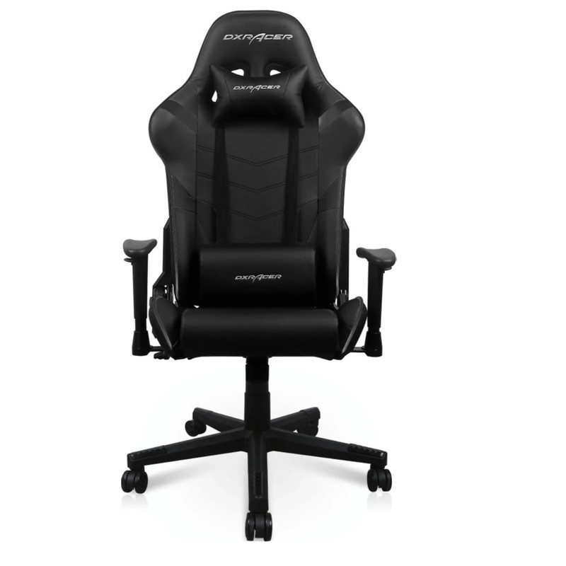 DXRacer Gamer Chair - P Series Conventional PVC Leather - Black - كرسي